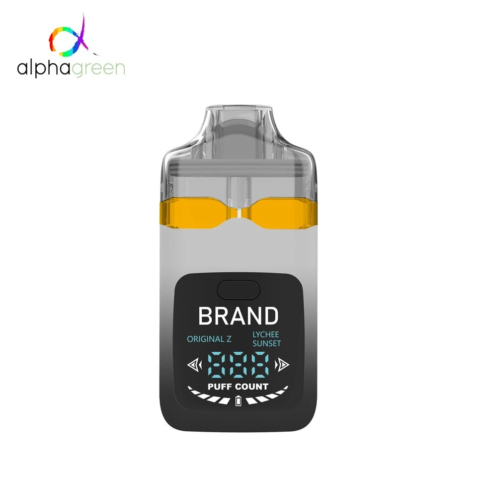 Dual Tank 1ml+1ml Disposable Vape With LCD Screen Rechargeable 400mAh USB-C high quality